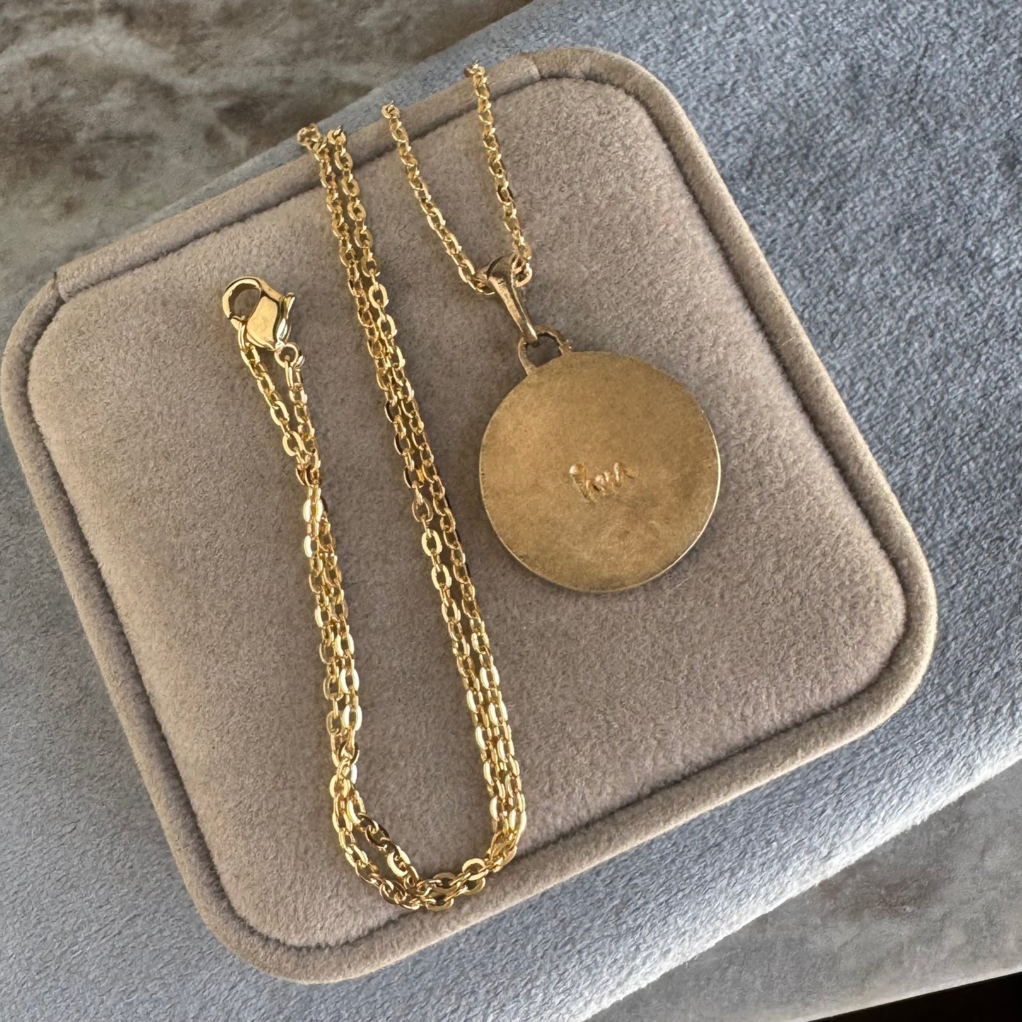 Dandelion handmade Art Nouveau botanical brass necklace