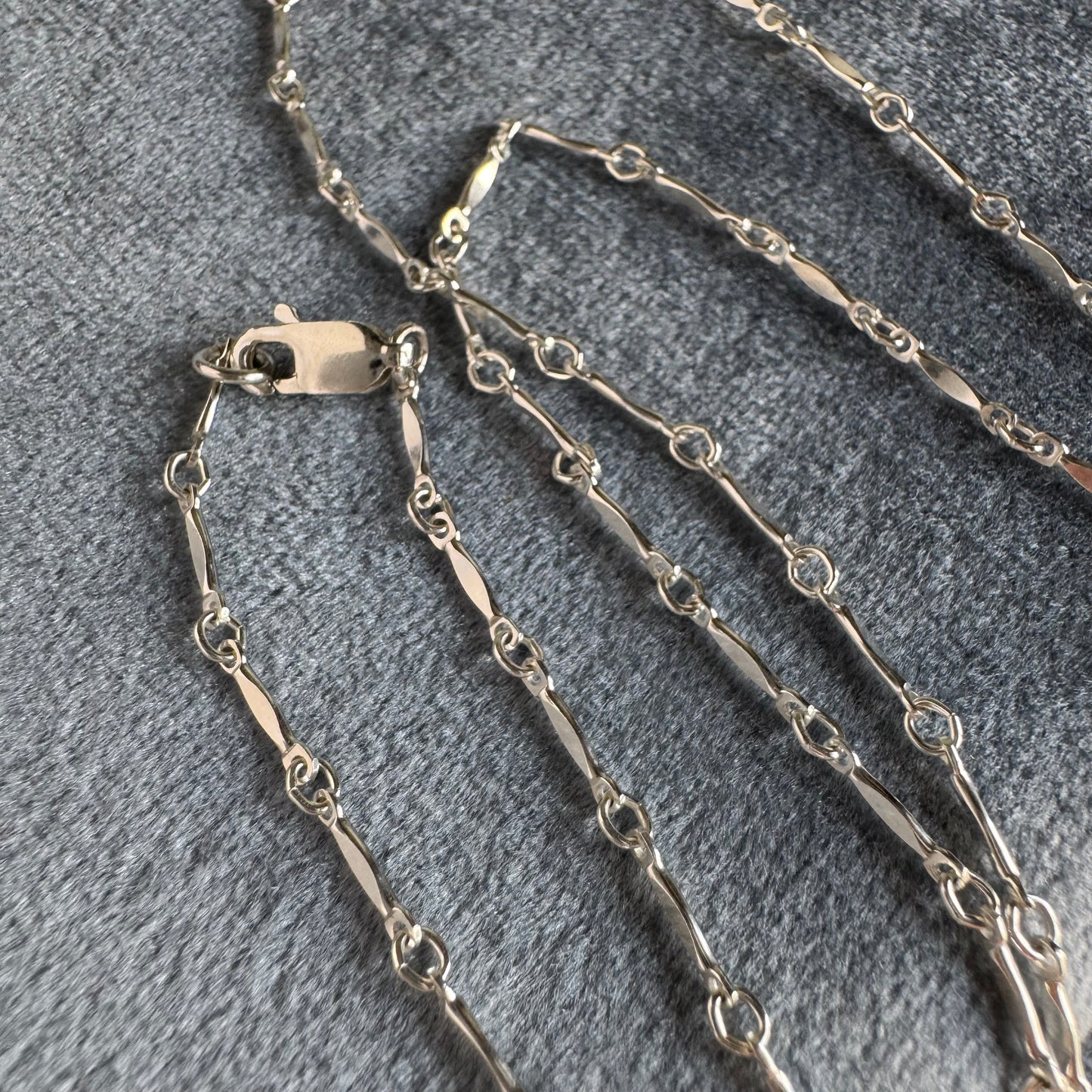 Victorian Marquis artisan Ruby necklace in Sterling Silver